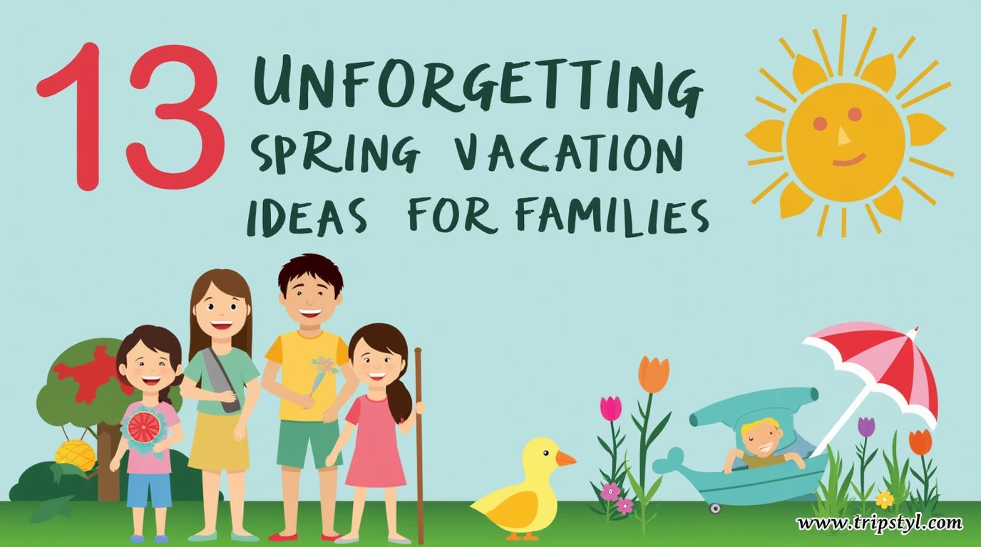 13 Unforgettable Spring Vacation Ideas for Families